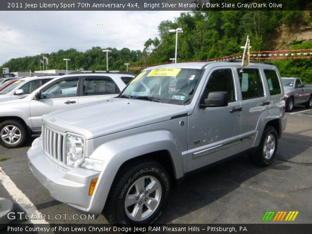 2011 Jeep Liberty Sport 70th Anniversary 4x4 in Bright Silver Metallic