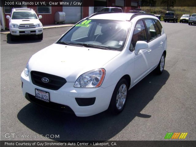 2008 Kia Rondo LX V6 in Clear White