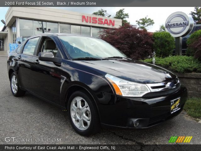 2008 Ford Focus SE Sedan in Black