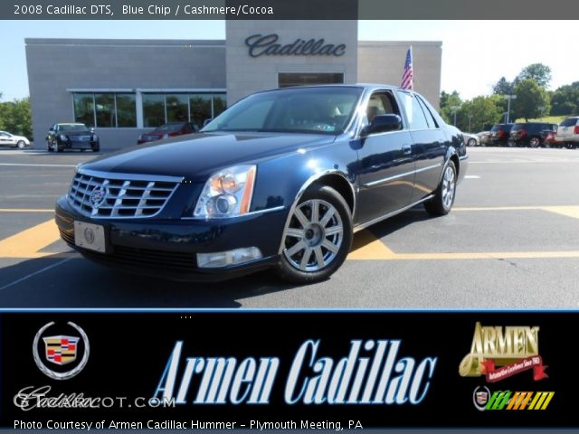 2008 Cadillac DTS  in Blue Chip