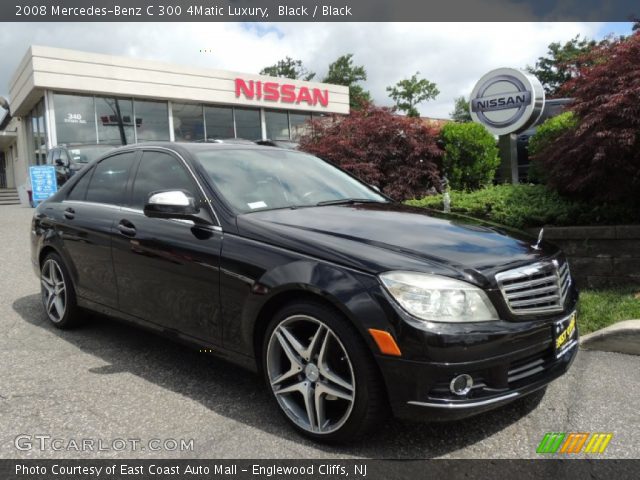 2008 Mercedes-Benz C 300 4Matic Luxury in Black