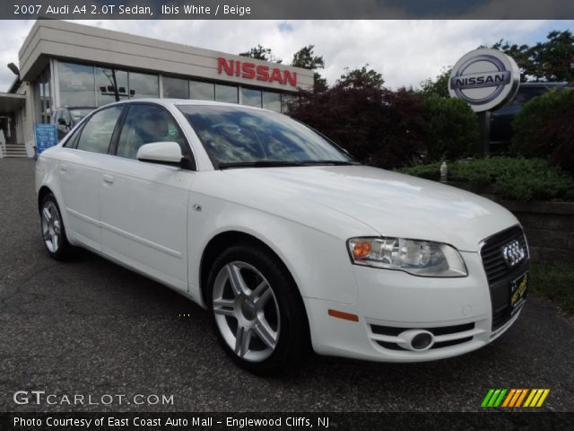 2007 Audi A4 2.0T Sedan in Ibis White