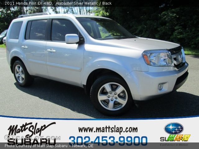 2011 Honda Pilot EX 4WD in Alabaster Silver Metallic