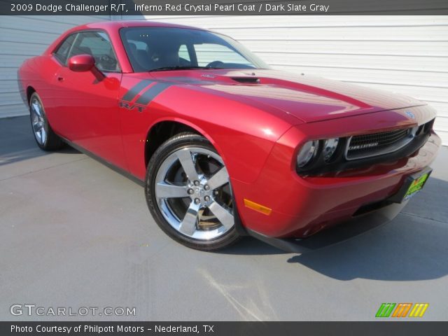 2009 Dodge Challenger R/T in Inferno Red Crystal Pearl Coat