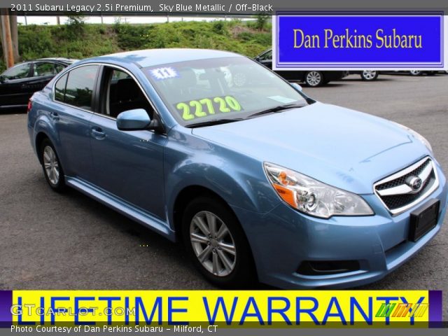2011 Subaru Legacy 2.5i Premium in Sky Blue Metallic