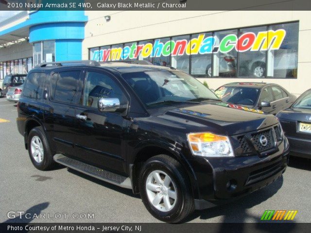 2010 Nissan Armada SE 4WD in Galaxy Black Metallic