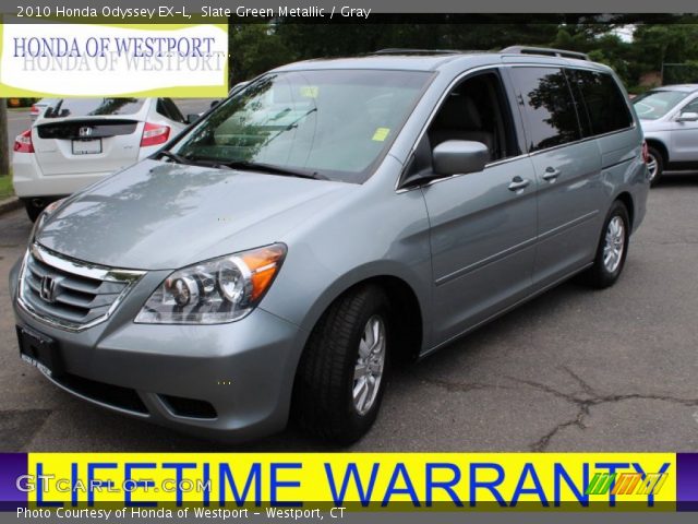 2010 Honda Odyssey EX-L in Slate Green Metallic
