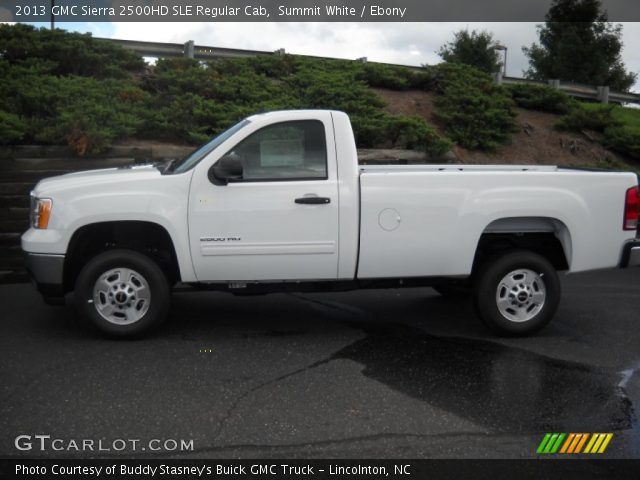 2013 GMC Sierra 2500HD SLE Regular Cab in Summit White