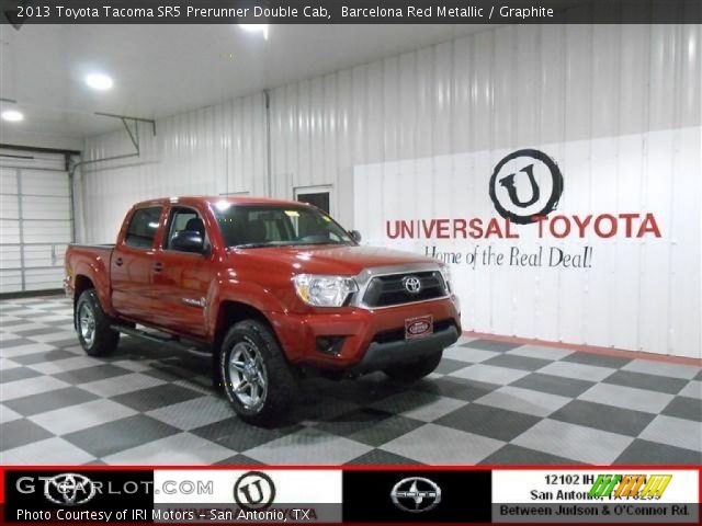 2013 Toyota Tacoma SR5 Prerunner Double Cab in Barcelona Red Metallic