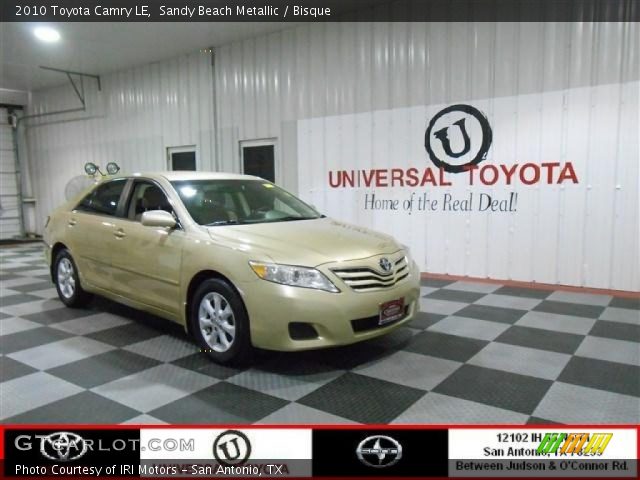 2010 Toyota Camry LE in Sandy Beach Metallic