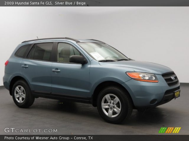 2009 Hyundai Santa Fe GLS in Silver Blue