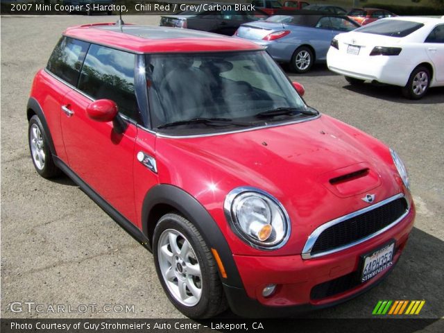 2007 Mini Cooper S Hardtop in Chili Red