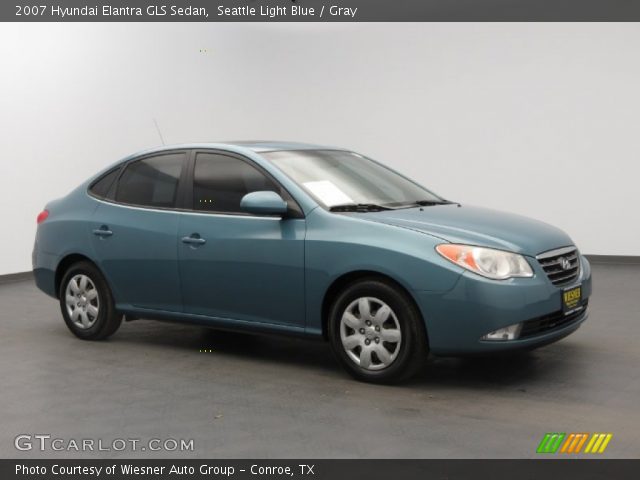 2007 Hyundai Elantra GLS Sedan in Seattle Light Blue