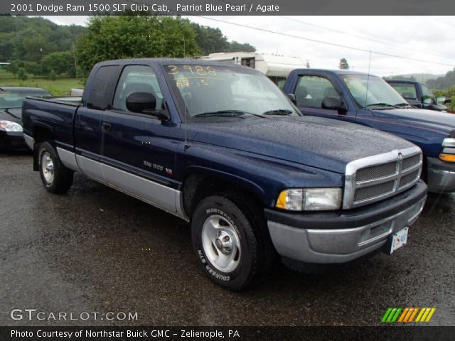 2001 Dodge Ram 1500 SLT Club Cab in Patriot Blue Pearl