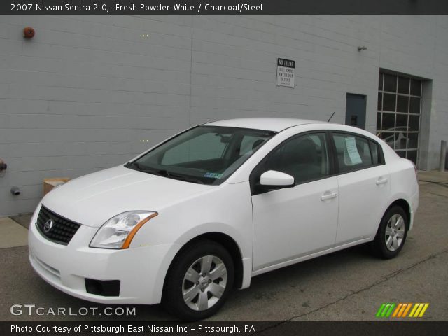 2007 Nissan Sentra 2.0 in Fresh Powder White