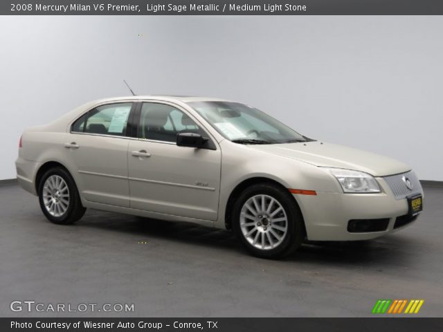 2008 Mercury Milan V6 Premier in Light Sage Metallic