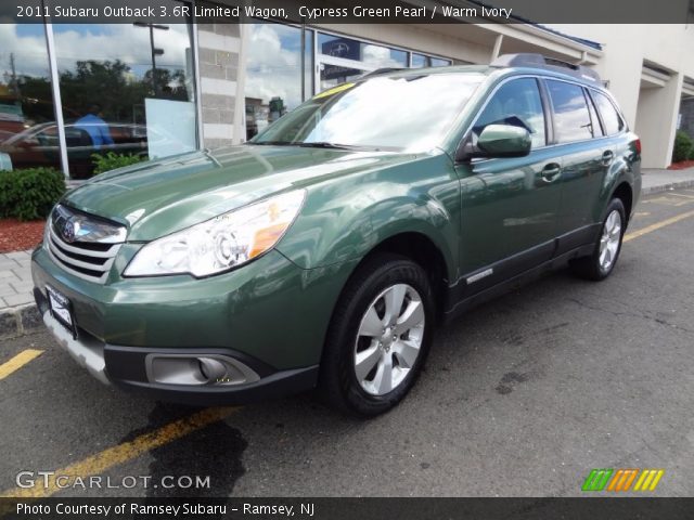 2011 Subaru Outback 3.6R Limited Wagon in Cypress Green Pearl