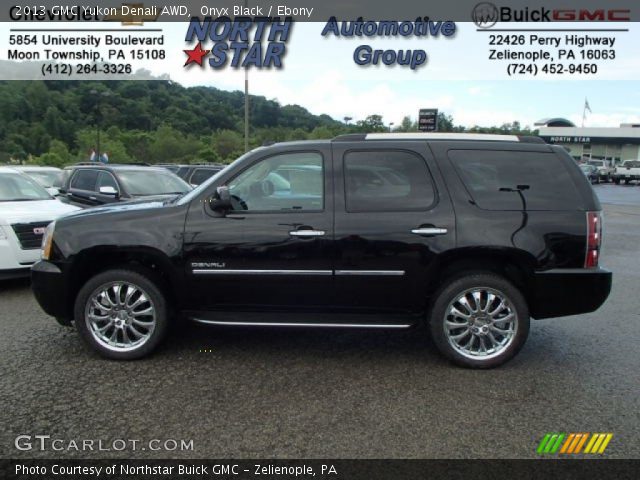 2013 GMC Yukon Denali AWD in Onyx Black