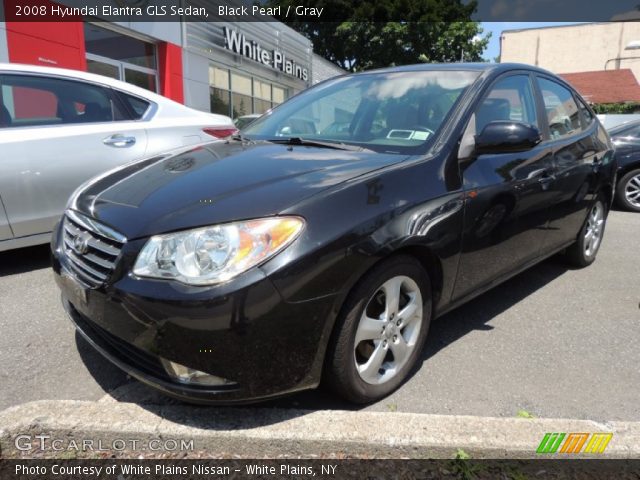 2008 Hyundai Elantra GLS Sedan in Black Pearl
