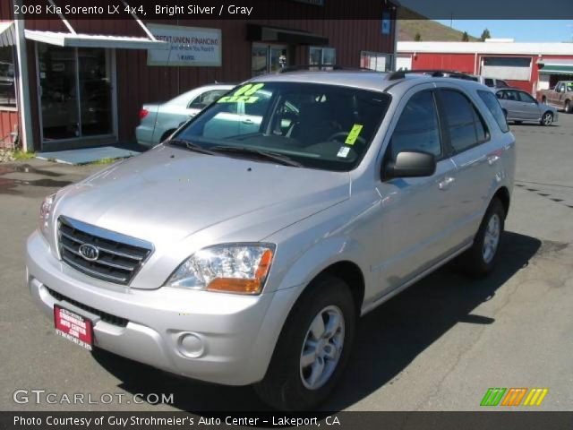 2008 Kia Sorento LX 4x4 in Bright Silver