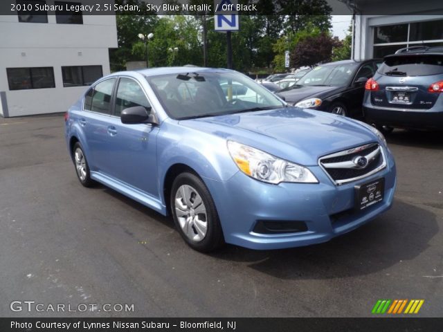 2010 Subaru Legacy 2.5i Sedan in Sky Blue Metallic