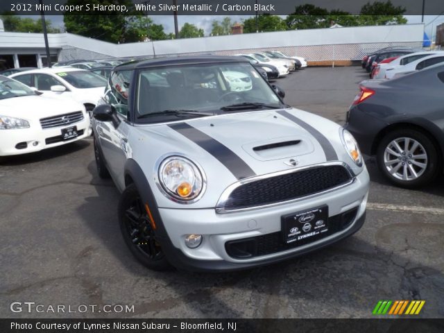 2012 Mini Cooper S Hardtop in White Silver Metallic