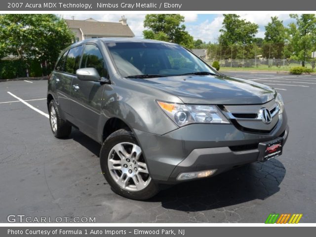 2007 Acura MDX Technology in Nimbus Gray Metallic