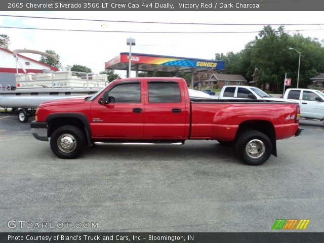 2005 Chevrolet Silverado 3500 LT Crew Cab 4x4 Dually in Victory Red