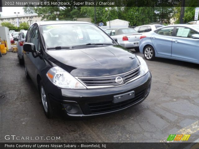 2012 Nissan Versa 1.8 S Hatchback in Super Black