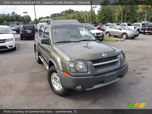 2003 Nissan Xterra XE V6 in Canteen Green Metallic