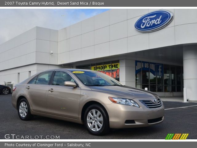 2007 Toyota Camry Hybrid in Desert Sand Mica
