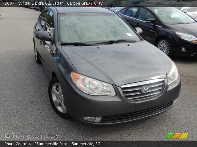 2007 Hyundai Elantra GLS Sedan in Carbon Gray
