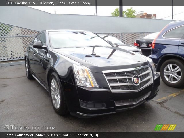 2010 Cadillac CTS 3.0 Sedan in Black Raven