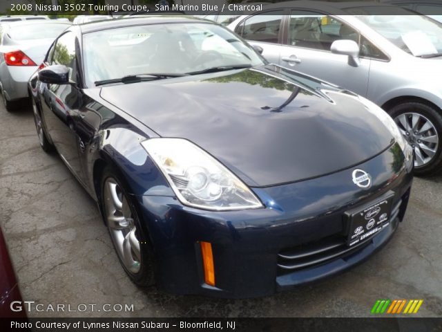 2008 Nissan 350Z Touring Coupe in San Marino Blue