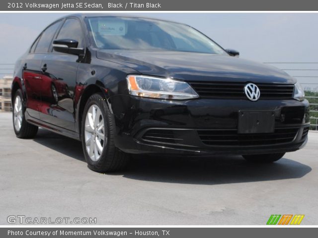 2012 Volkswagen Jetta SE Sedan in Black
