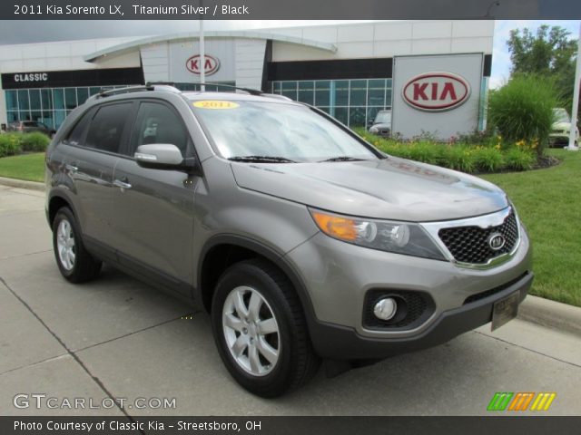 2011 Kia Sorento LX in Titanium Silver