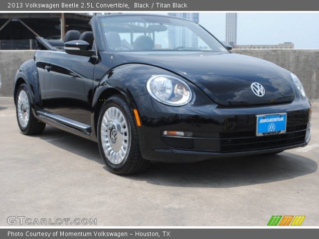 2013 Volkswagen Beetle 2.5L Convertible in Black