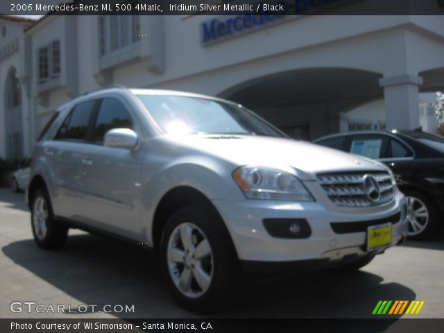 2006 Mercedes-Benz ML 500 4Matic in Iridium Silver Metallic