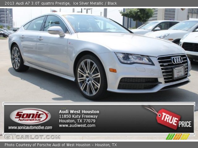 2013 Audi A7 3.0T quattro Prestige in Ice Silver Metallic