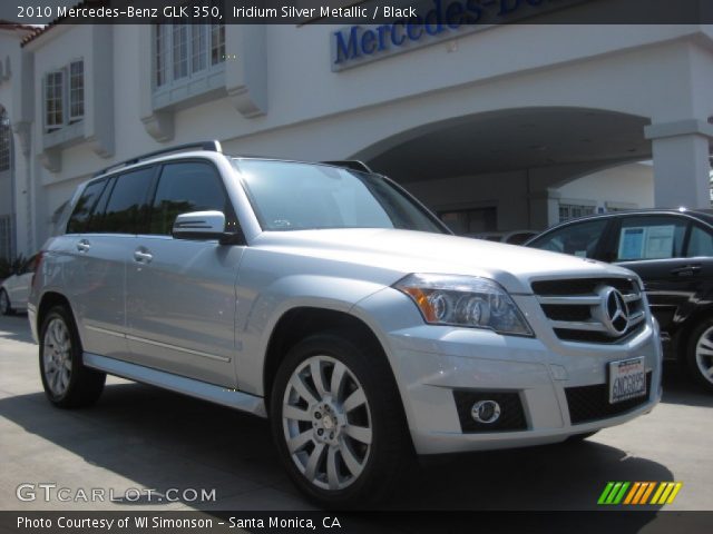 2010 Mercedes-Benz GLK 350 in Iridium Silver Metallic