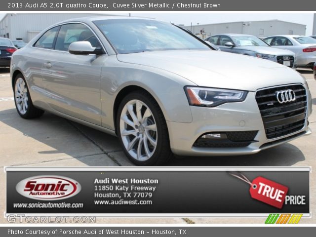 2013 Audi A5 2.0T quattro Coupe in Cuvee Silver Metallic