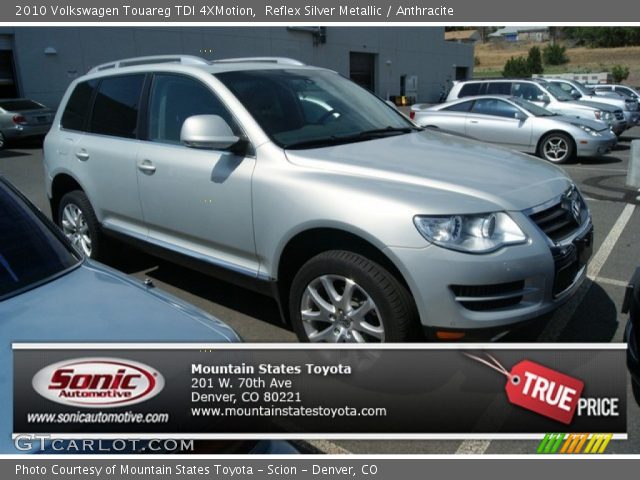 2010 Volkswagen Touareg TDI 4XMotion in Reflex Silver Metallic