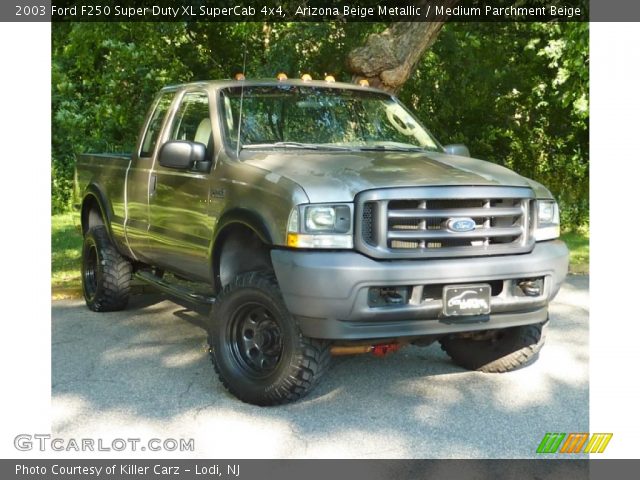 2003 Ford F250 Super Duty XL SuperCab 4x4 in Arizona Beige Metallic