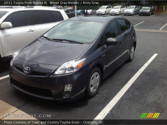 2011 Toyota Prius Hybrid III in Winter Gray Metallic