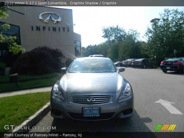 2010 Infiniti G 37 S Sport Convertible in Graphite Shadow