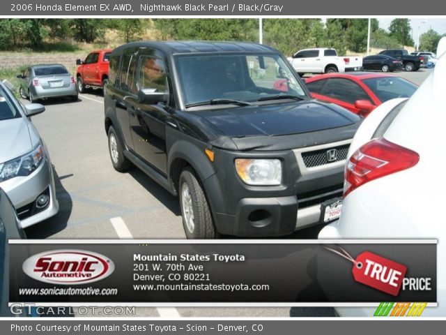 2006 Honda Element EX AWD in Nighthawk Black Pearl