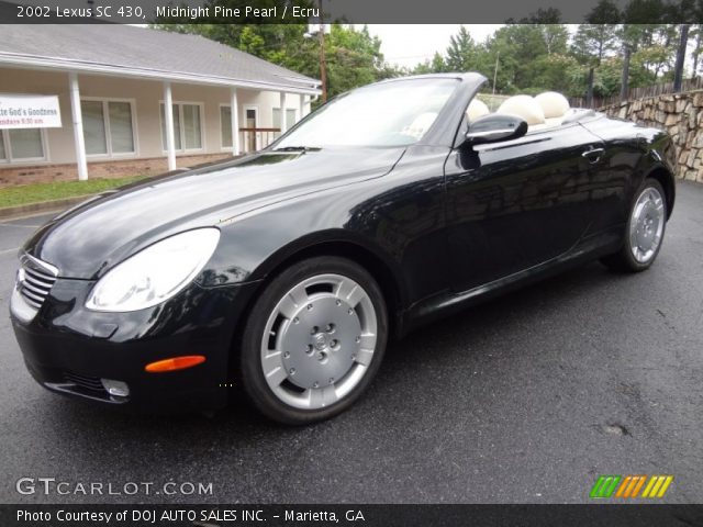 2002 Lexus SC 430 in Midnight Pine Pearl