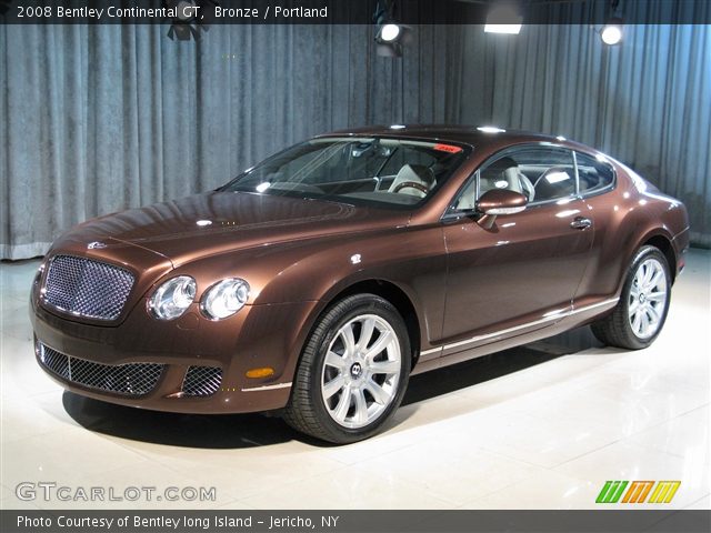 2008 Bentley Continental GT  in Bronze