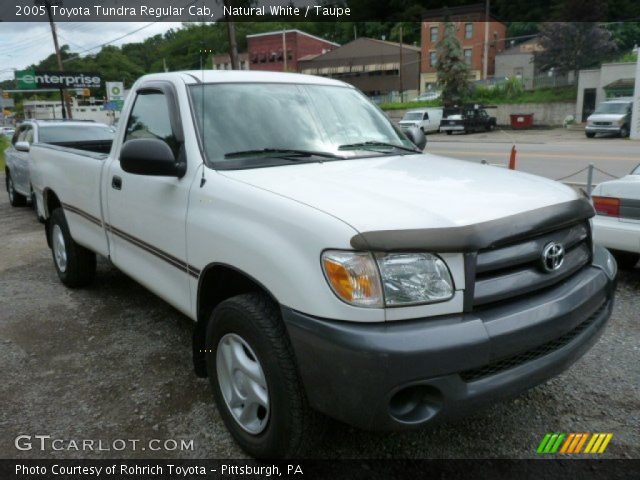 2005 Toyota Tundra Regular Cab in Natural White