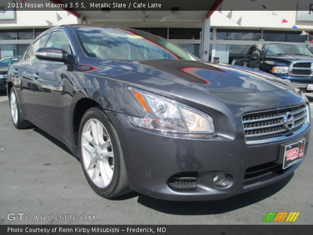 2011 Nissan Maxima 3.5 S in Metallic Slate